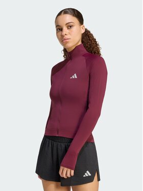 adidas adidas Kurtka do biegania 158654 Czerwony Fitted Fit