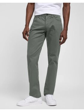 Lee Lee Pantaloni di tessuto STRAIGHT FIT MVP Verde Regular Fit