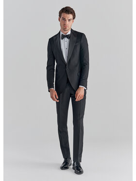 Pako Lorente Pako Lorente Spodnie garniturowe P22SF-6S-003 Czarny Slim Fit