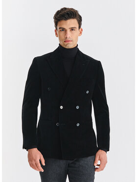 Pako Lorente Pako Lorente Marynarka P25WF-3X-023 Czarny Slim Fit
