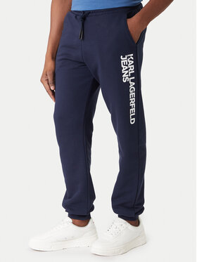 Karl Lagerfeld Jeans Karl Lagerfeld Jeans Jogginghose A1M10001 Dunkelblau Slim Fit