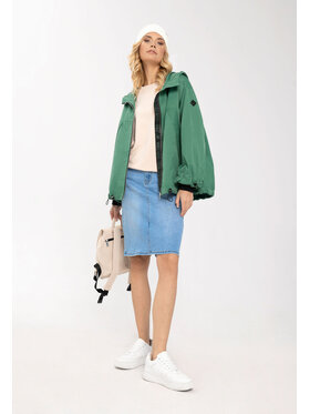 Volcano Volcano Kurtka przejściowa J-FRESH Zielony Casual Fit