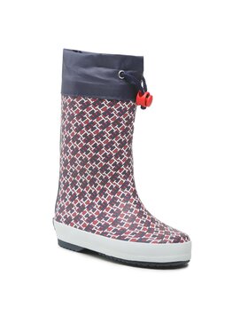 Tommy Hilfiger Tommy Hilfiger Cizme de cauciuc Rain Boot T3A6-32432-1516X M Vișiniu