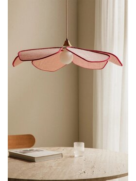 MIAhome MIAhome Lampa sufitowa Benavid Ø75 cm Różowy