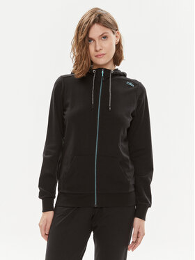 CMP CMP Μπλούζα 32D8016 Μαύρο Regular Fit