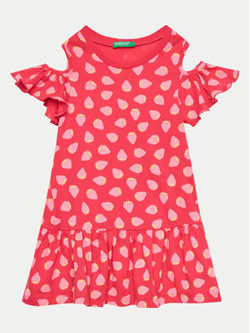 United Colors Of Benetton United Colors Of Benetton Hétköznapi ruha 3M39GV00U Rózsaszín Regular Fit