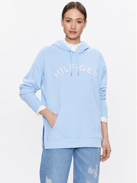 Tommy Hilfiger Tommy Hilfiger Bluza Varsity WW0WW37797 Błękitny Relaxed Fit