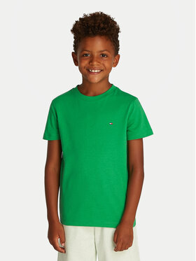 Tommy Hilfiger Tommy Hilfiger T-Shirt Essential KB0KB06879 D Grün Regular Fit