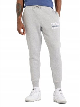 New Balance New Balance Spodnie dresowe MP51940AG Szary Standard Fit