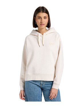 Lee Lee Felpa 112371337 Beige Loose Fit