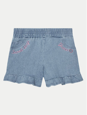 Guess Guess Дънкови шорти K5GD04 D5160 Син