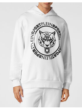 Plein Sport Plein Sport Mikina 13115 Bílá Regular Fit