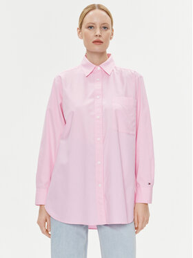 Tommy Hilfiger Tommy Hilfiger Hemd WW0WW38968 Rosa Oversize