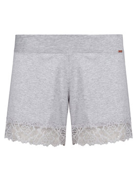 Skiny Skiny Szorty materiałowe 085630 Szary Regular Fit