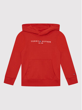 Tommy Hilfiger Tommy Hilfiger Sweatshirt Essential KS0KS00205 Rot Regular Fit