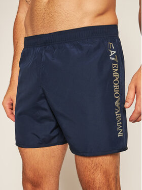EA7 Emporio Armani EA7 Emporio Armani Plavecké šortky 902035 CC720 6935 Tmavomodrá Regular Fit