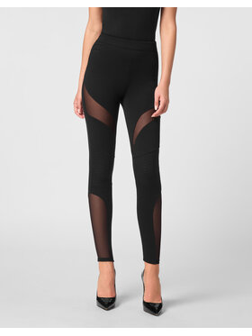 PHILIPP PLEIN PHILIPP PLEIN Legíny 9465 Černá Skin Tight Fit