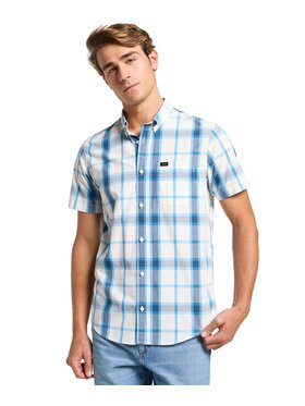 Lee Lee Camicia 112363688 Blu Regular Fit