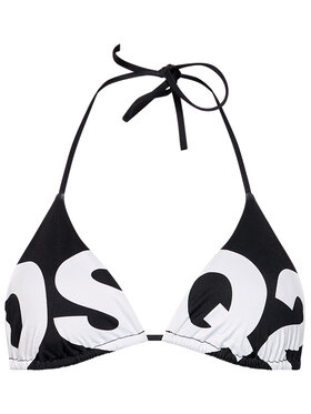 Dsquared2 Underwear Gornji Del Bikini Triangle D6BX62930 Črna