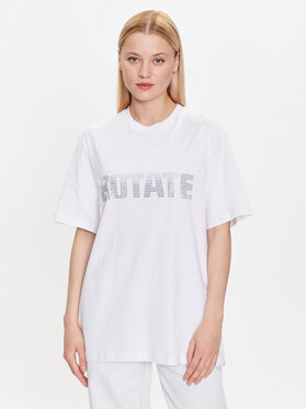 ROTATE ROTATE Marškinėliai Aster 700320400 Balta Regular Fit