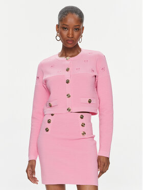 PINKO Pinko Kardigan Ciliegio 102881 A1LK Ružičasta Regular Fit