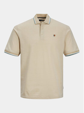 Jack&Jones Polo Bluwin 12169064 Bež Regular Fit