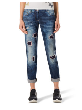 PHILIPP PLEIN PHILIPP PLEIN Jeans 30801 Grigio Boyfriend Fit