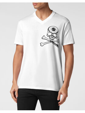 PHILIPP PLEIN PHILIPP PLEIN T-shirt 9645 Bianco Regular Fit