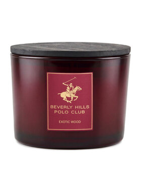 Beverly Hills Polo Club Beverly Hills Polo Club Vonná svíčka 02308500544 Bordó