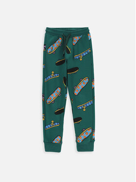 Coccodrillo Coccodrillo Legginsy ZC3122701ASK Zielony Slim Fit