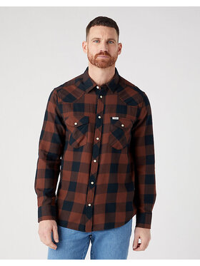 Wrangler Wrangler Camicia LS WESTERN SHIRT Multicolore Regular Fit