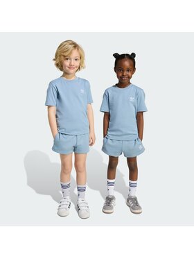 adidas adidas Dres 152161 Błękitny Regular Fit