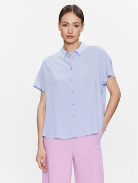 United Colors Of Benetton United Colors Of Benetton Srajca 5WPWDQ01M Vijolična Boxy Fit