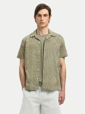 Selected Homme Selected Homme Košeľa 16097686 Zelená Regular Fit