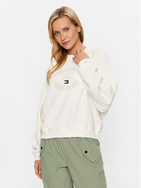 Tommy Jeans Tommy Jeans Суитшърт DW0DW16137 Екрю Relaxed Fit