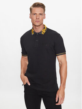 Versace Jeans Couture Versace Jeans Couture Polohemd 75GAGT05 Schwarz Regular Fit