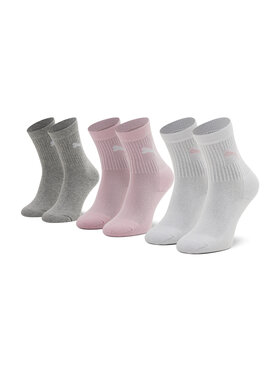 Puma Puma Zestaw 3 par wysokich skarpet dziecięcych 907958 Kolorowy