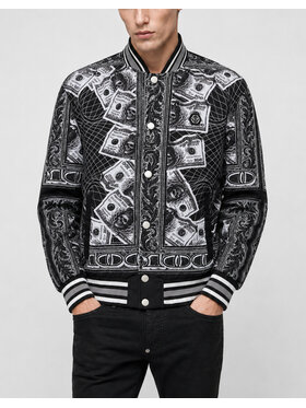 PHILIPP PLEIN PHILIPP PLEIN Bunda bomber 31141 Černá Regular Fit