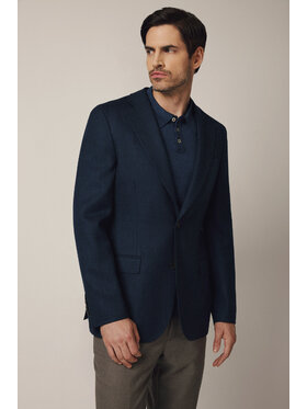 Lancerto Lancerto Marynarka Frascati MA073225000011 Granatowy Slim Fit