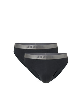 Atlantic Atlantic Komplet slipów 2BMP-013-GRAFITOWY-L Szary