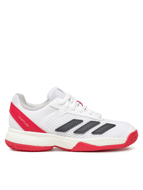 adidas adidas Boty na tenis Courtflash JI2448 Bílá