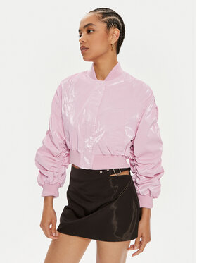 PINKO Pinko Μπόμπερ μπουφάν Bolbe 103054 A1MD Ροζ Regular Fit