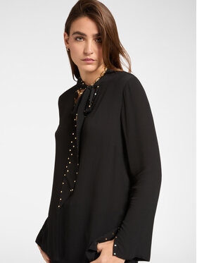 Elena Mirò Elena Mirò Bluzka 2119P000153N033 Czarny Regular Fit
