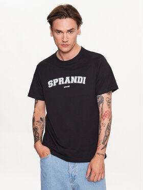 Sprandi Sprandi Tricou SP3-TSM012 Negru Regular Fit