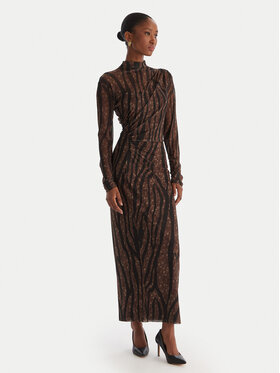 ACCESS FASHION ACCESS FASHION Ikdienas kleita 54-3352-0006 Brūns Slim Fit