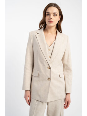 CLICK CLICK Σακάκι 71-0022 Μπεζ Regular Fit