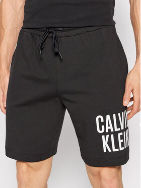 Calvin Klein Swimwear Calvin Klein Swimwear Pantaloni scurți sport KM0KM00753 Negru Regular Fit
