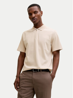 Jack & Jones Jack & Jones Polokošeľa Rblaethan 12292992 Béžová Regular Fit
