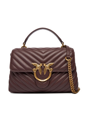 PINKO PINKO Geantă Love Lady Puff Mini Cl Al 25-26 PLTT 100044 A0GK Vișiniu