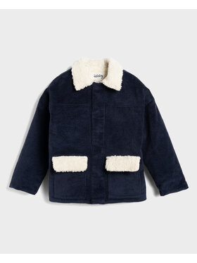 Kid story Kid story Kurtka zimowa KT_SB_C_1 Granatowy Oversize